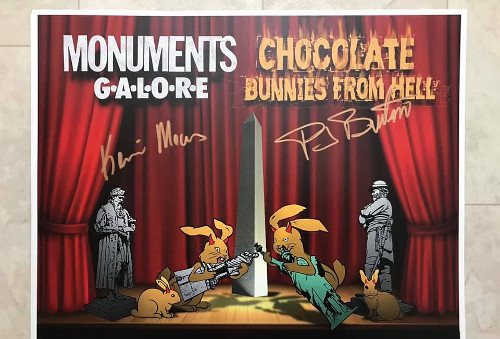 Chocolate Bunnies From Hell and Monuments Galore