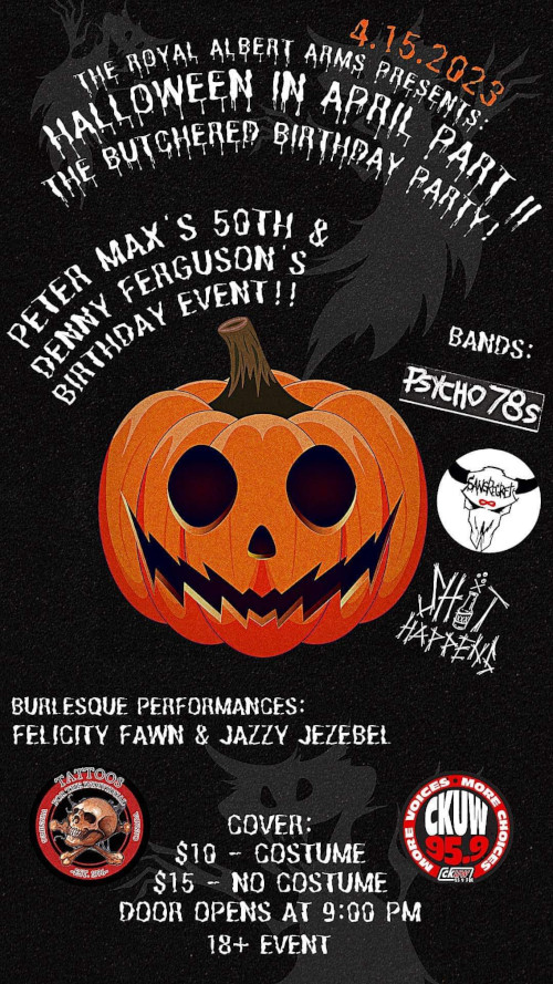 Halloween in April