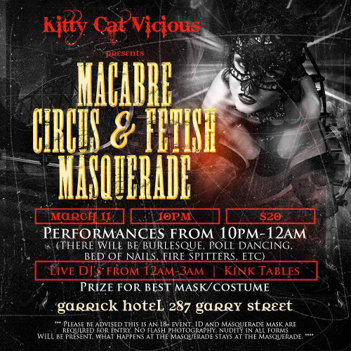 Macabre Circus & Fetish Masquerade