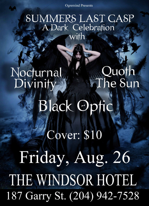 Black Optic, Nocturnal Divinity & Quoth The Sun